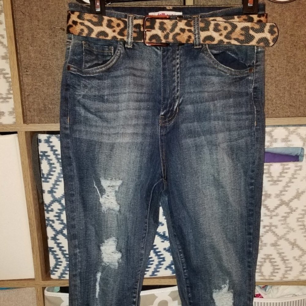 2 Pairs Juniors Jeans, Rampage and Dollhouse